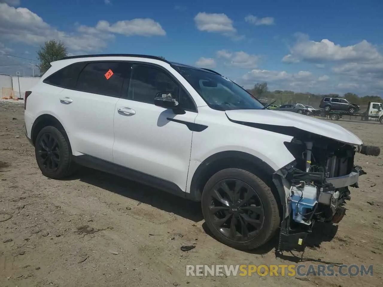 4 Photograph of a damaged car 5XYRKDLF6MG049826 KIA SORENTO 2021