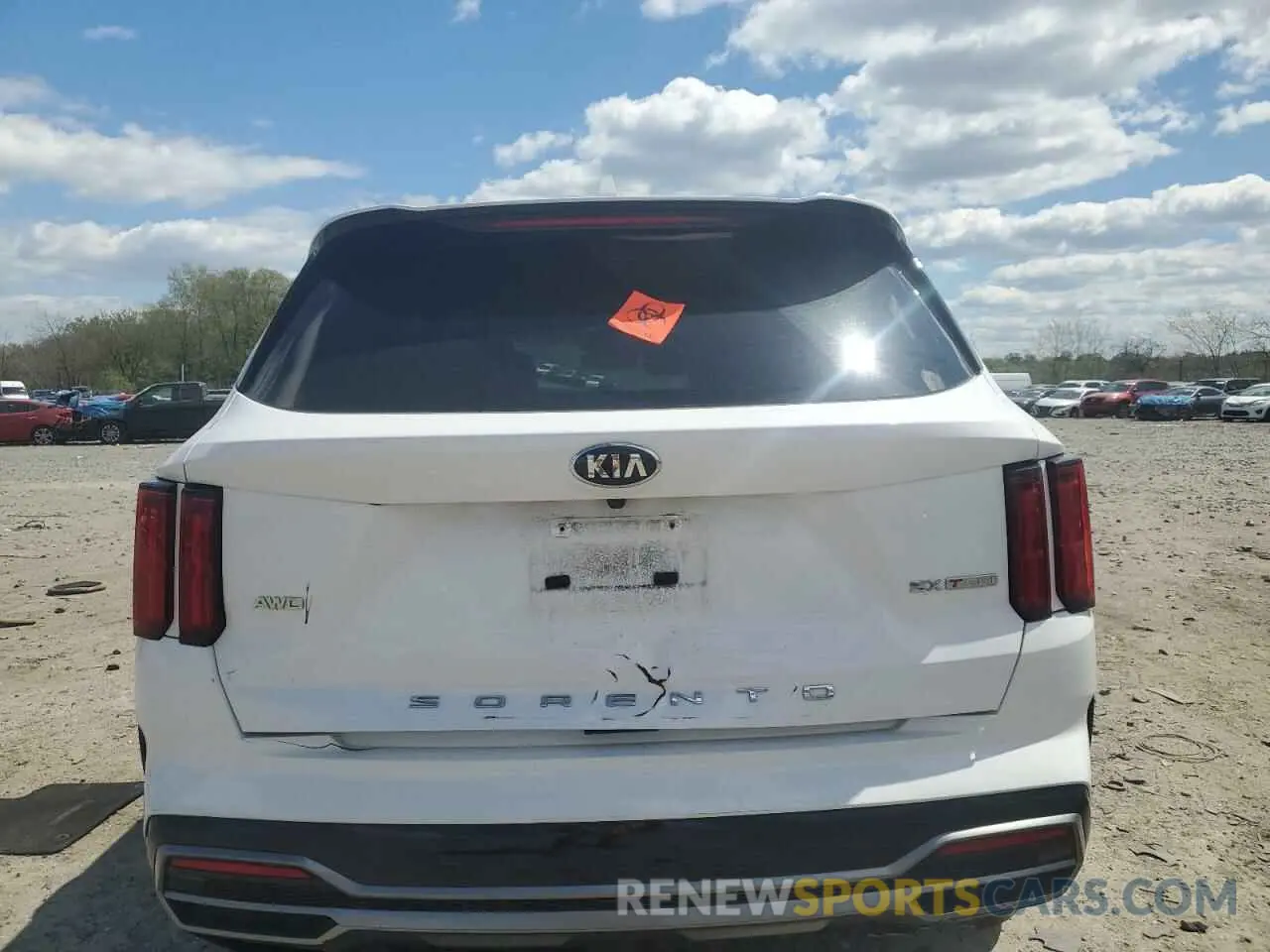 6 Photograph of a damaged car 5XYRKDLF6MG049826 KIA SORENTO 2021