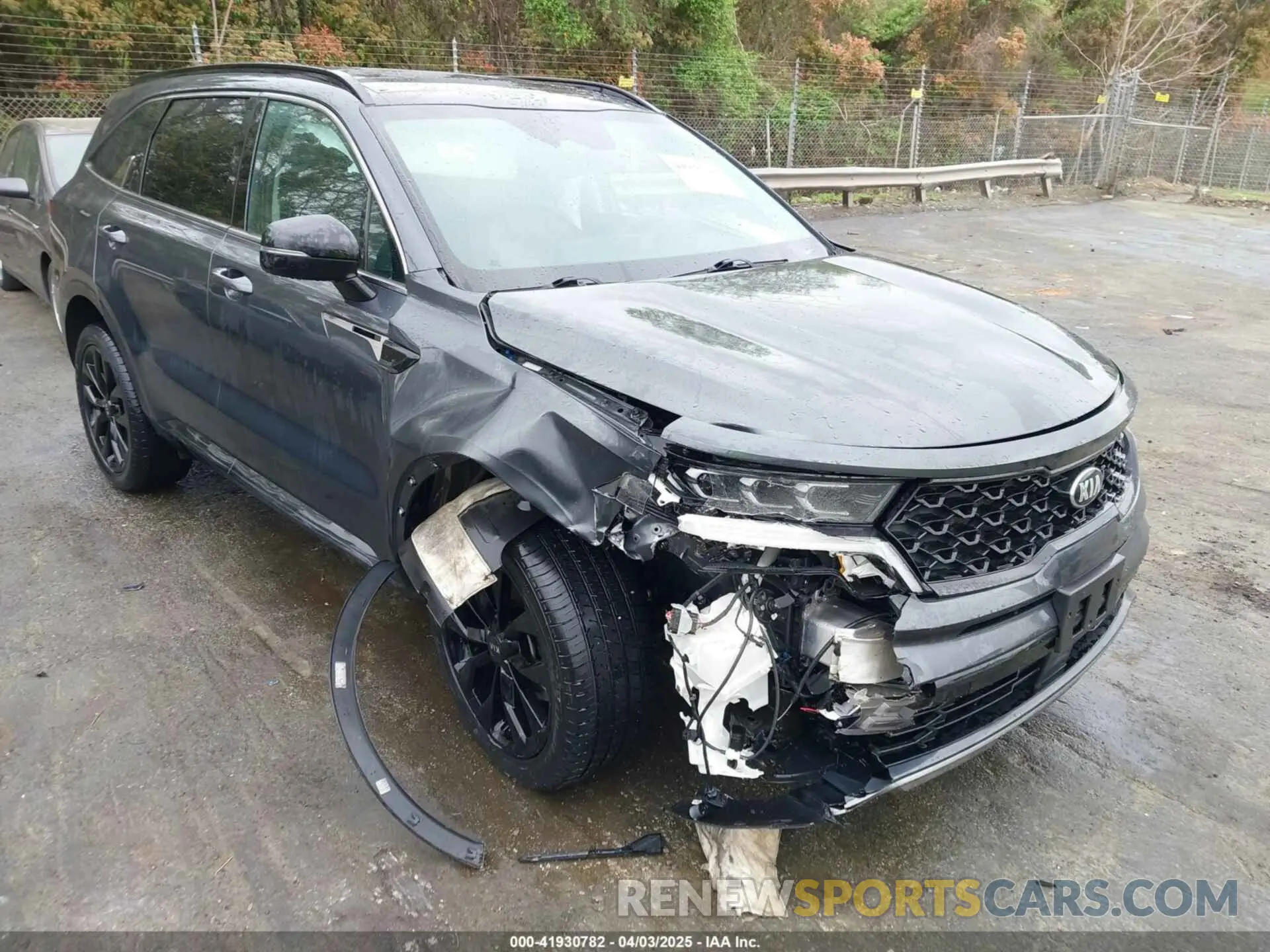 6 Photograph of a damaged car 5XYRKDLF6MG053911 KIA SORENTO 2021