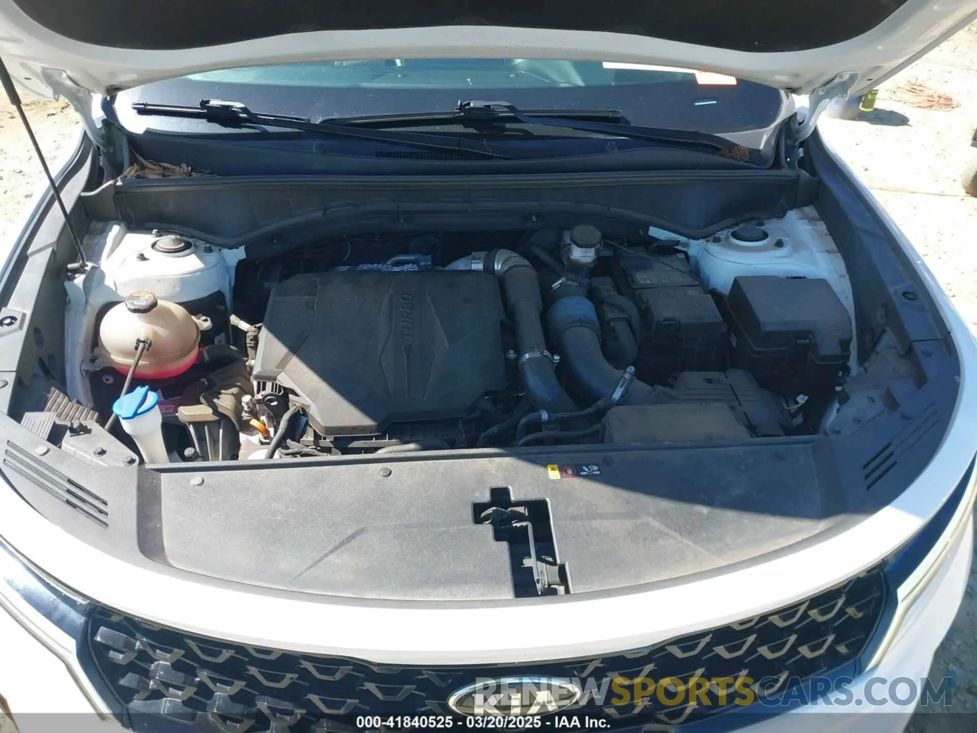 10 Photograph of a damaged car 5XYRKDLF6MG054766 KIA SORENTO 2021