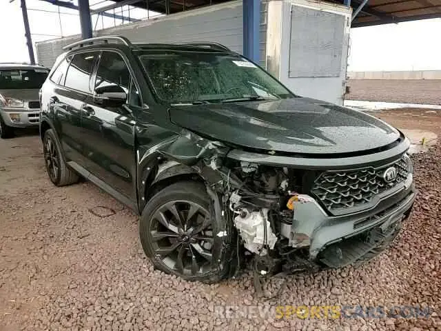 12 Photograph of a damaged car 5XYRKDLF7MG029066 KIA SORENTO 2021