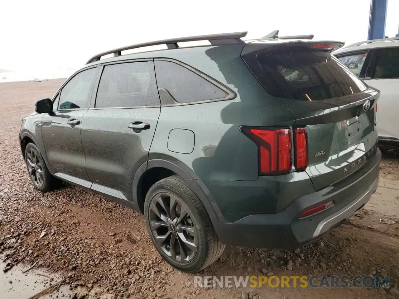 2 Photograph of a damaged car 5XYRKDLF7MG029066 KIA SORENTO 2021