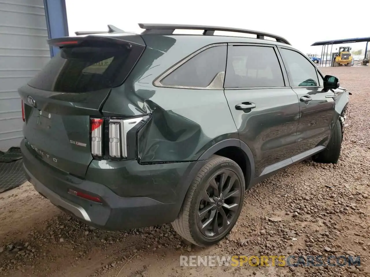 3 Photograph of a damaged car 5XYRKDLF7MG029066 KIA SORENTO 2021