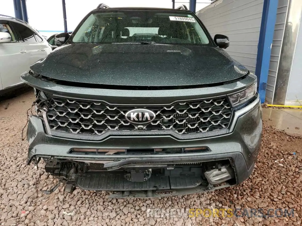 5 Photograph of a damaged car 5XYRKDLF7MG029066 KIA SORENTO 2021