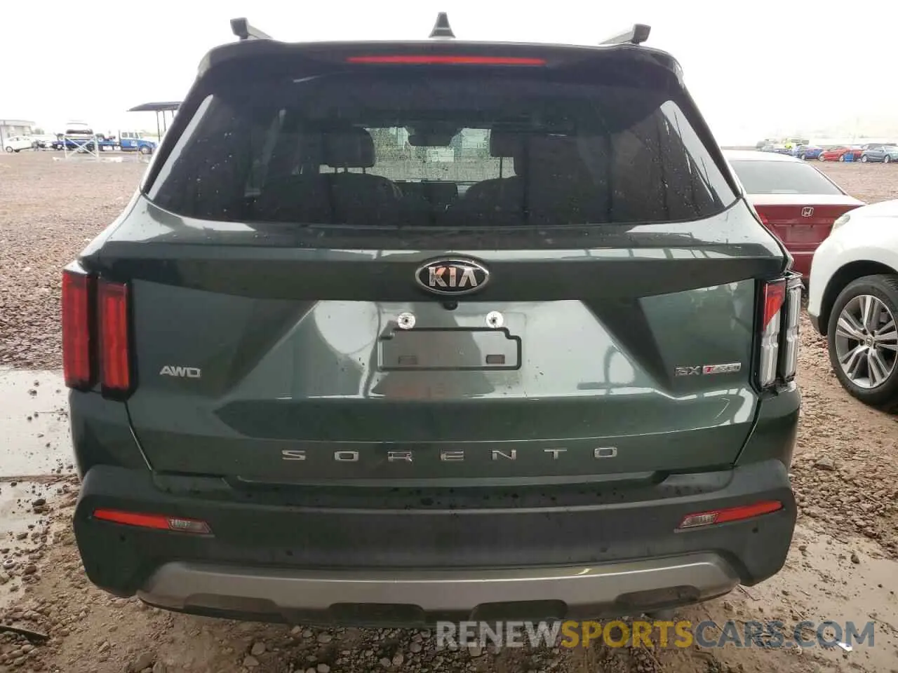 6 Photograph of a damaged car 5XYRKDLF7MG029066 KIA SORENTO 2021