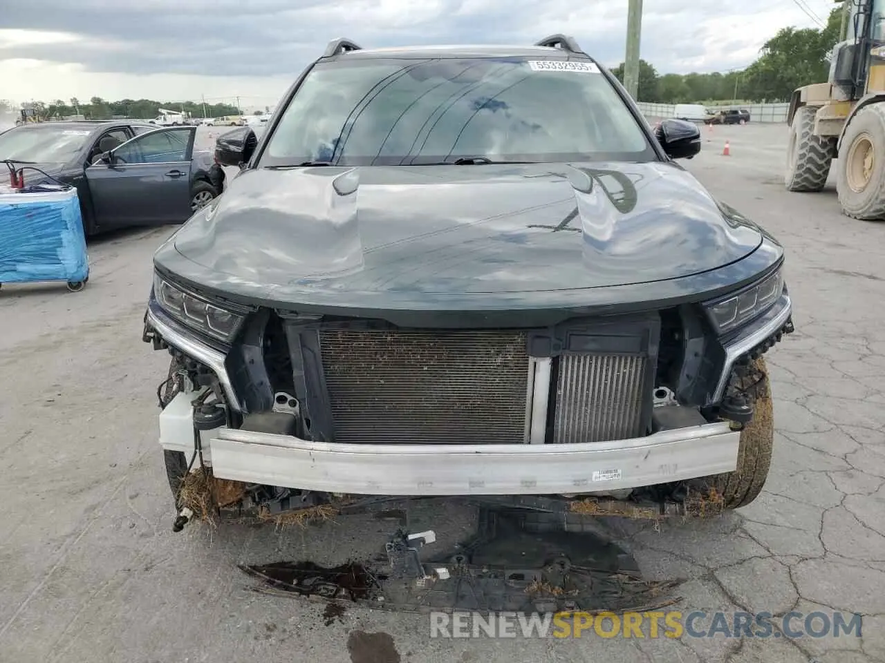 5 Photograph of a damaged car 5XYRKDLF9MG015718 KIA SORENTO 2021