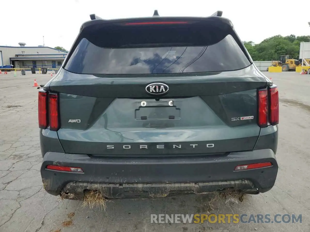 6 Photograph of a damaged car 5XYRKDLF9MG015718 KIA SORENTO 2021