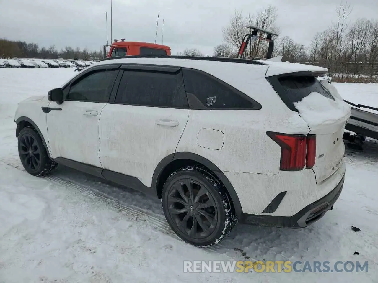 2 Photograph of a damaged car 5XYRKDLF9MG025648 KIA SORENTO 2021