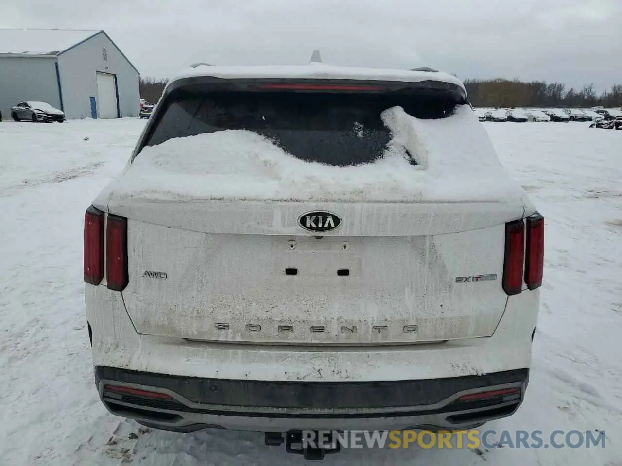 6 Photograph of a damaged car 5XYRKDLF9MG025648 KIA SORENTO 2021