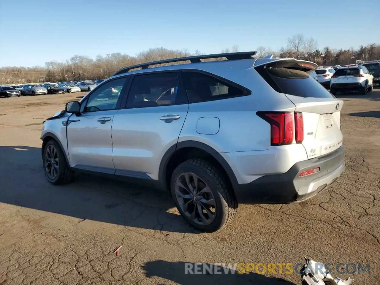 2 Photograph of a damaged car 5XYRKDLFXMG041065 KIA SORENTO 2021