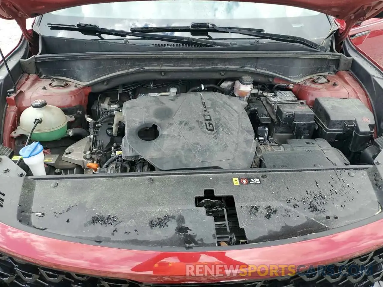 12 Photograph of a damaged car 5XYRL4LC1MG002528 KIA SORENTO 2021