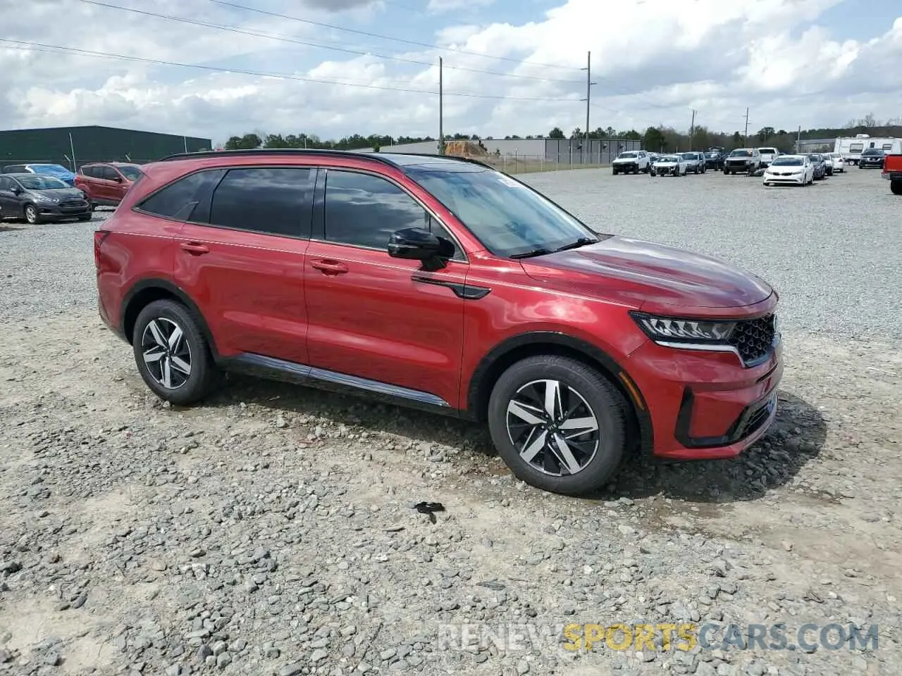 4 Photograph of a damaged car 5XYRL4LC1MG002528 KIA SORENTO 2021