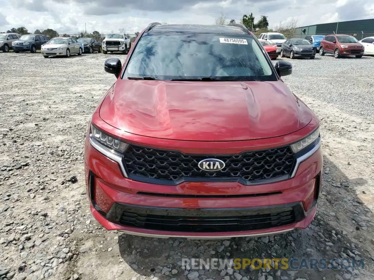 5 Photograph of a damaged car 5XYRL4LC1MG002528 KIA SORENTO 2021