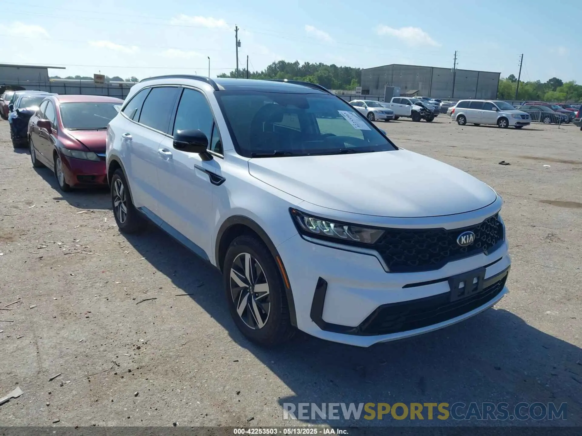 1 Photograph of a damaged car 5XYRL4LC1MG002786 KIA SORENTO 2021