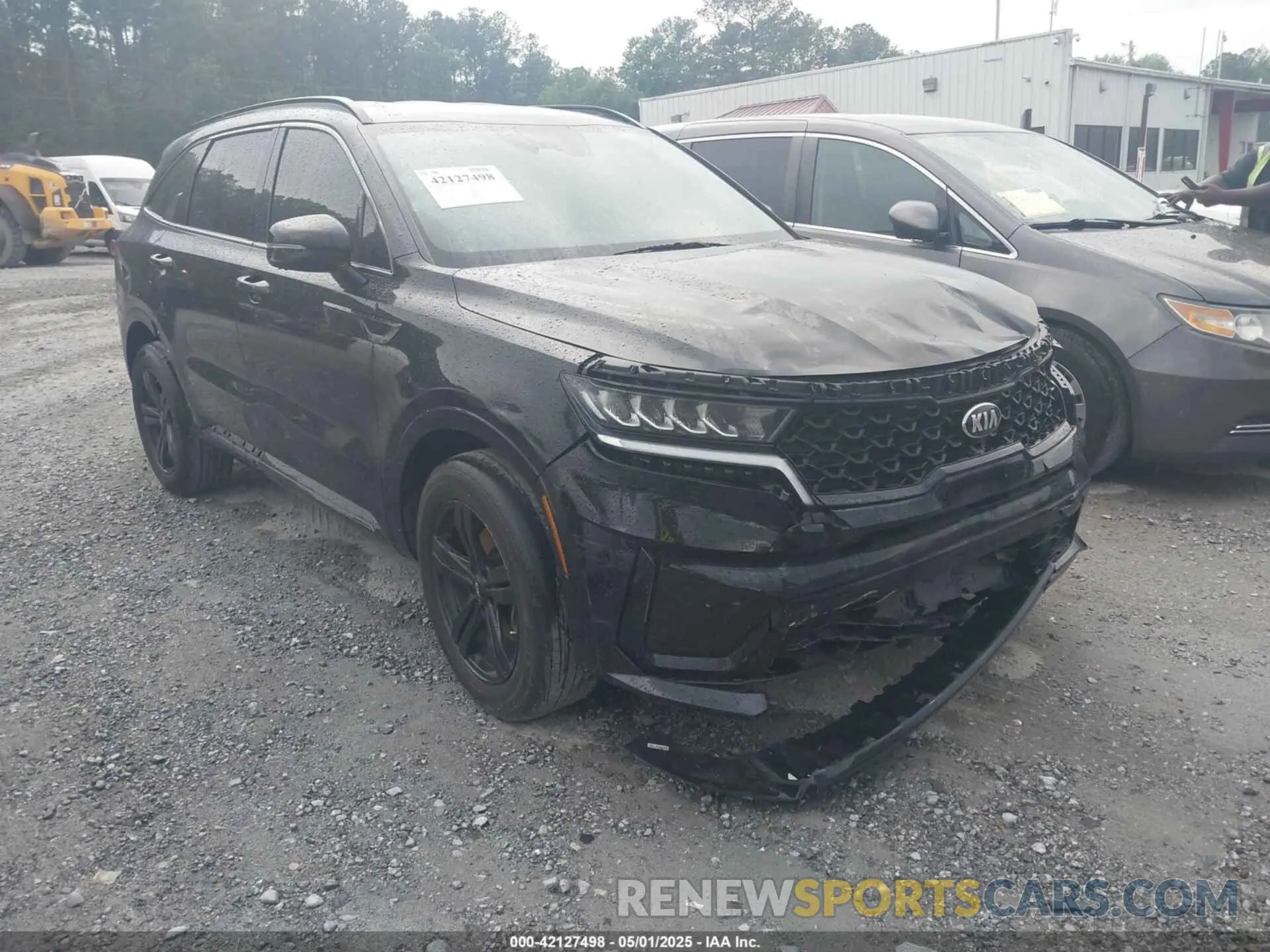 1 Photograph of a damaged car 5XYRL4LC1MG046335 KIA SORENTO 2021