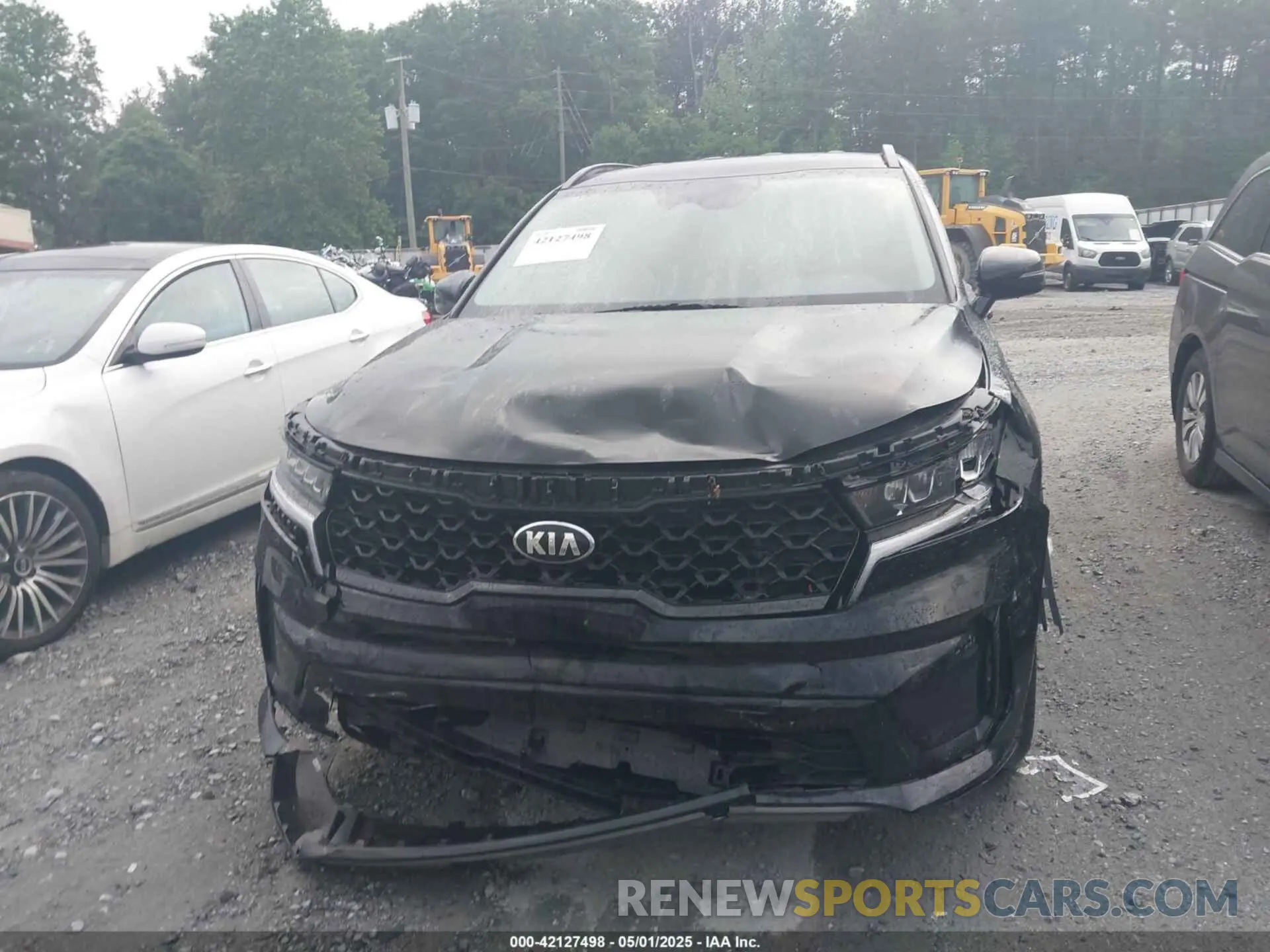 12 Photograph of a damaged car 5XYRL4LC1MG046335 KIA SORENTO 2021