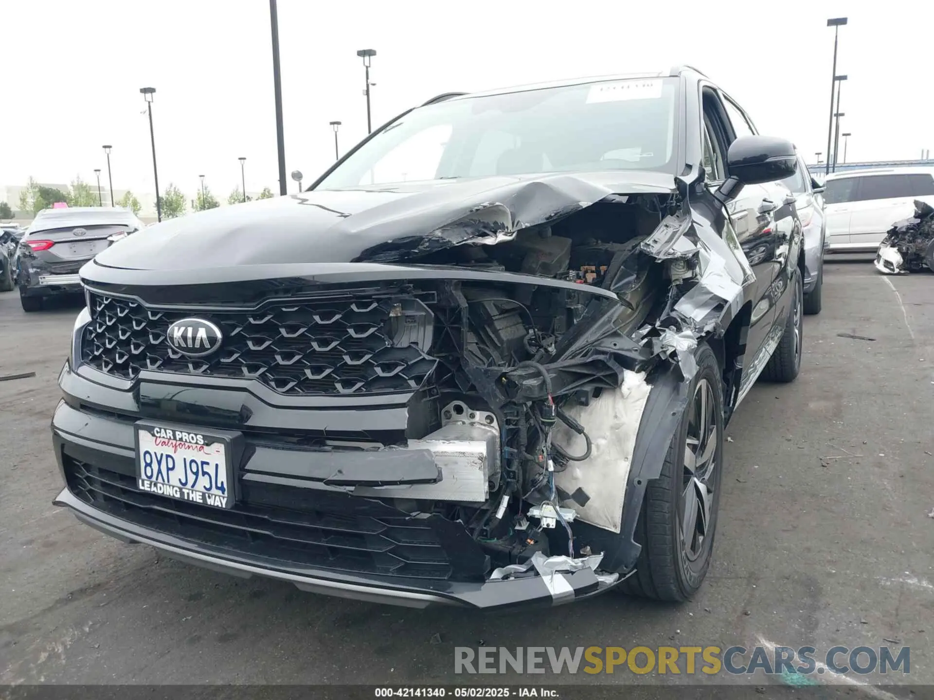 6 Photograph of a damaged car 5XYRL4LC1MG066939 KIA SORENTO 2021
