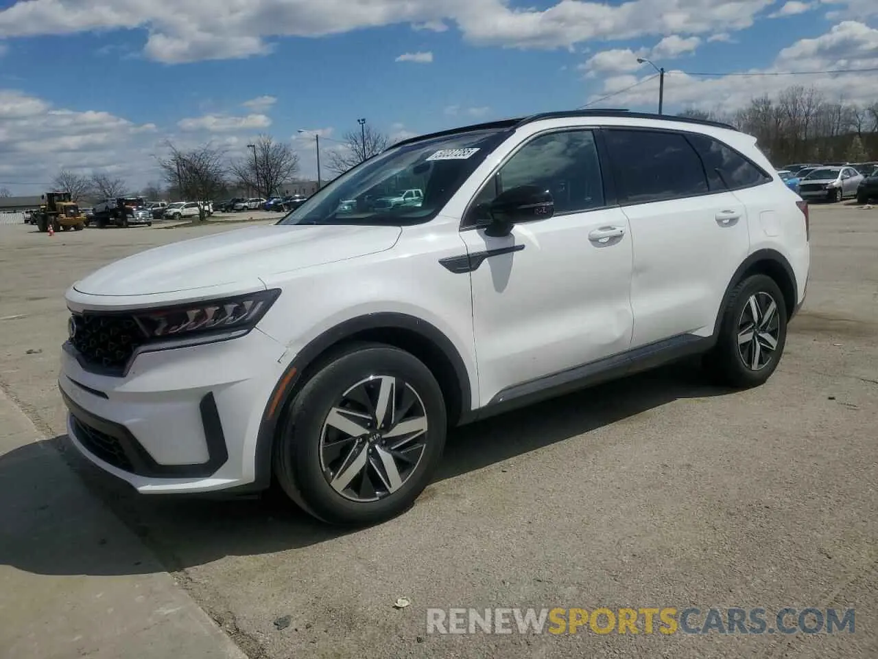 1 Photograph of a damaged car 5XYRL4LC3MG008329 KIA SORENTO 2021