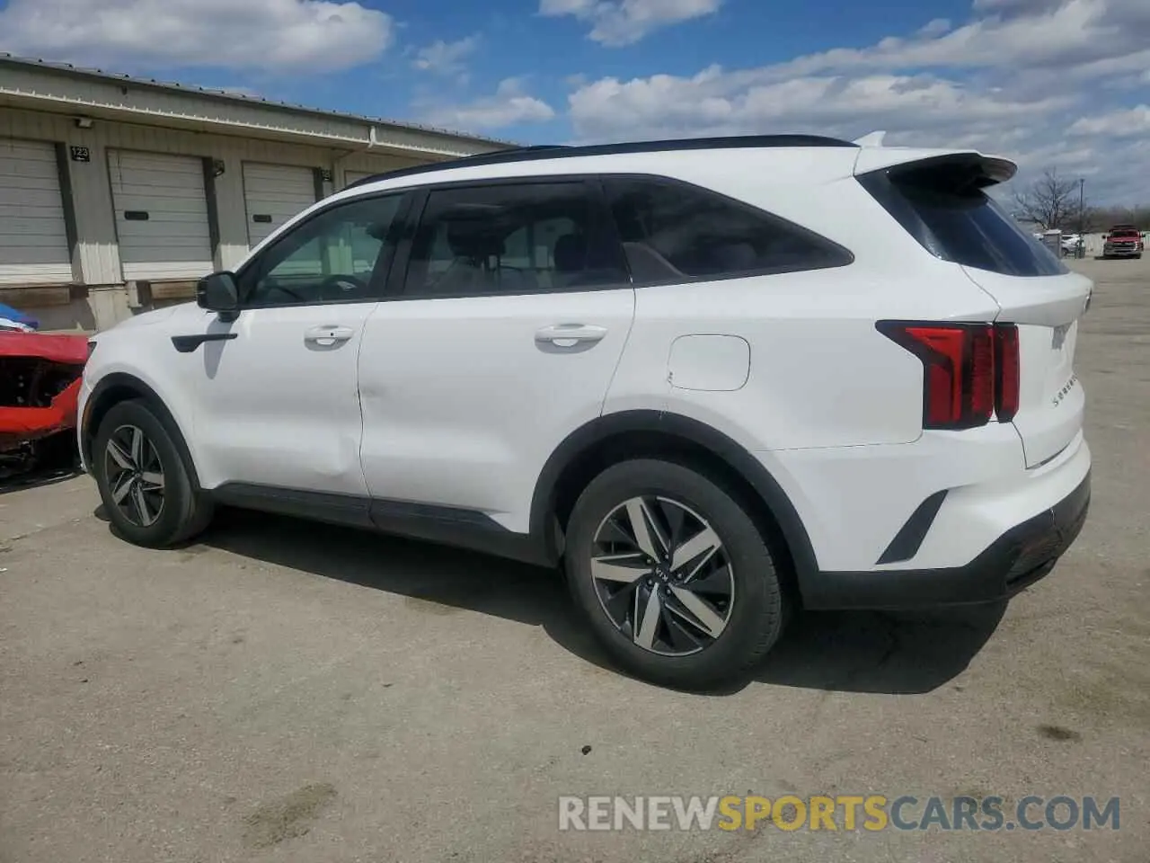 2 Photograph of a damaged car 5XYRL4LC3MG008329 KIA SORENTO 2021
