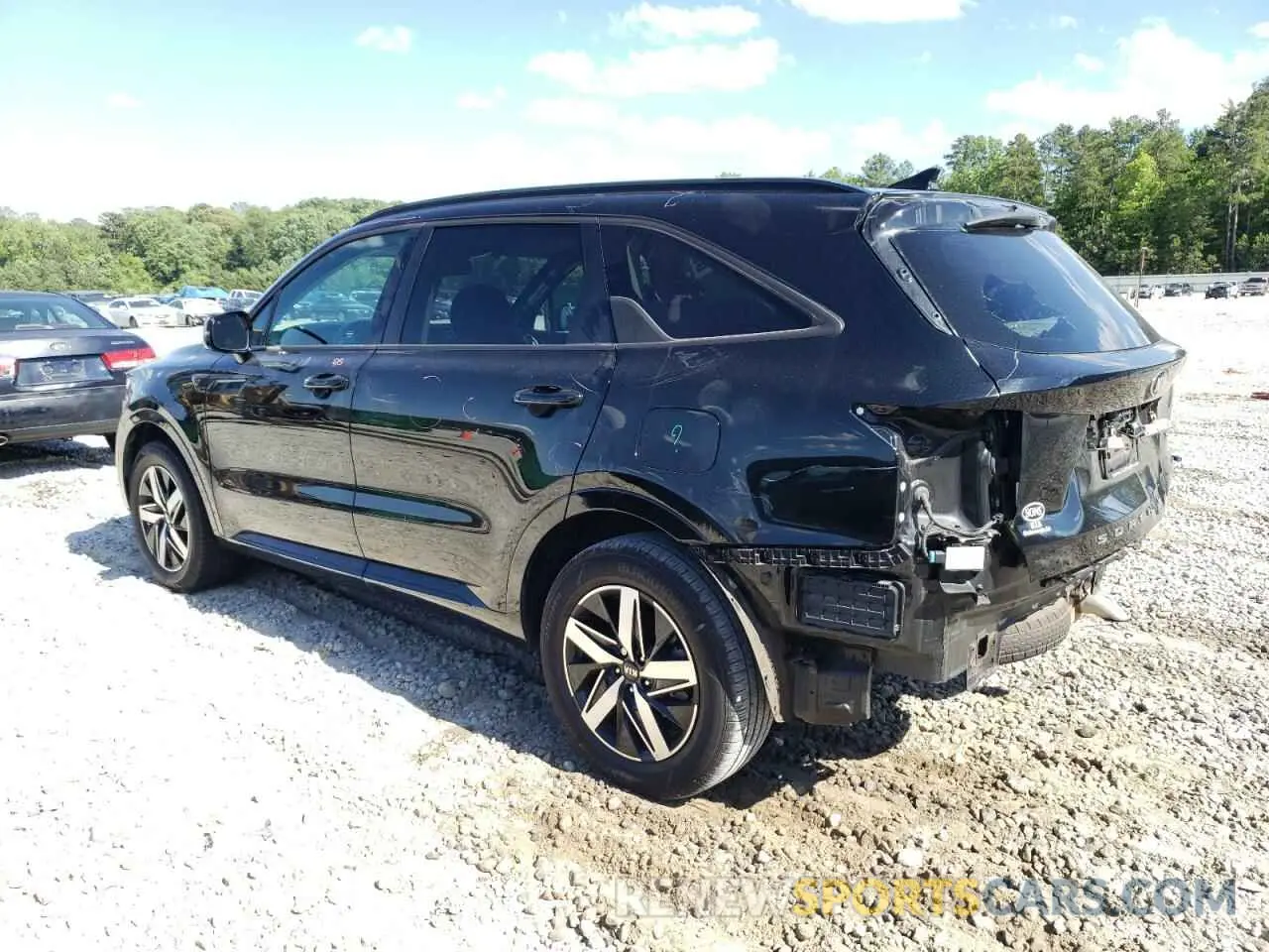 2 Photograph of a damaged car 5XYRL4LC3MG022182 KIA SORENTO 2021