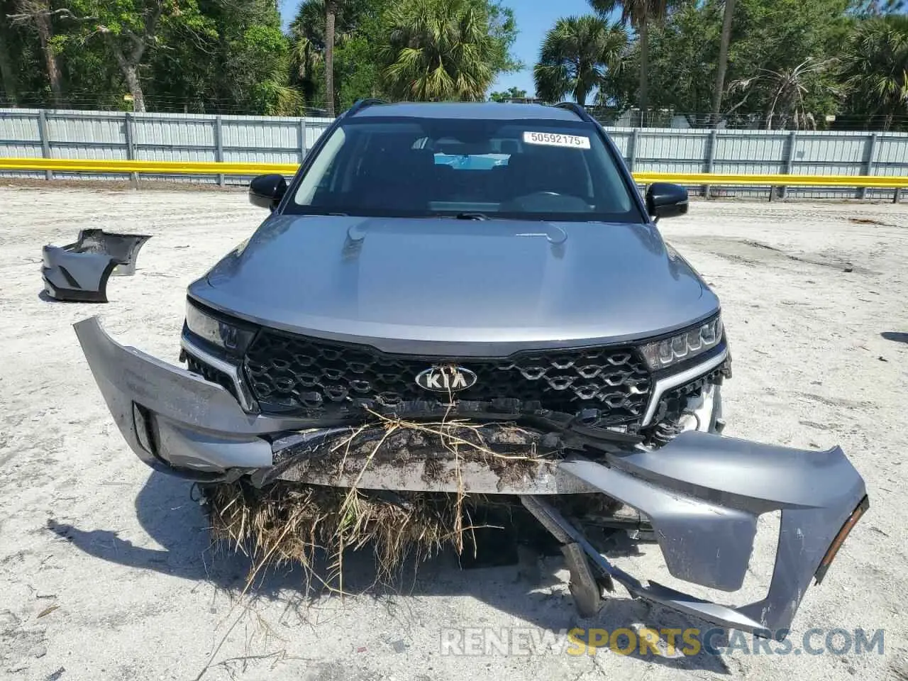 5 Photograph of a damaged car 5XYRL4LC4MG003771 KIA SORENTO 2021