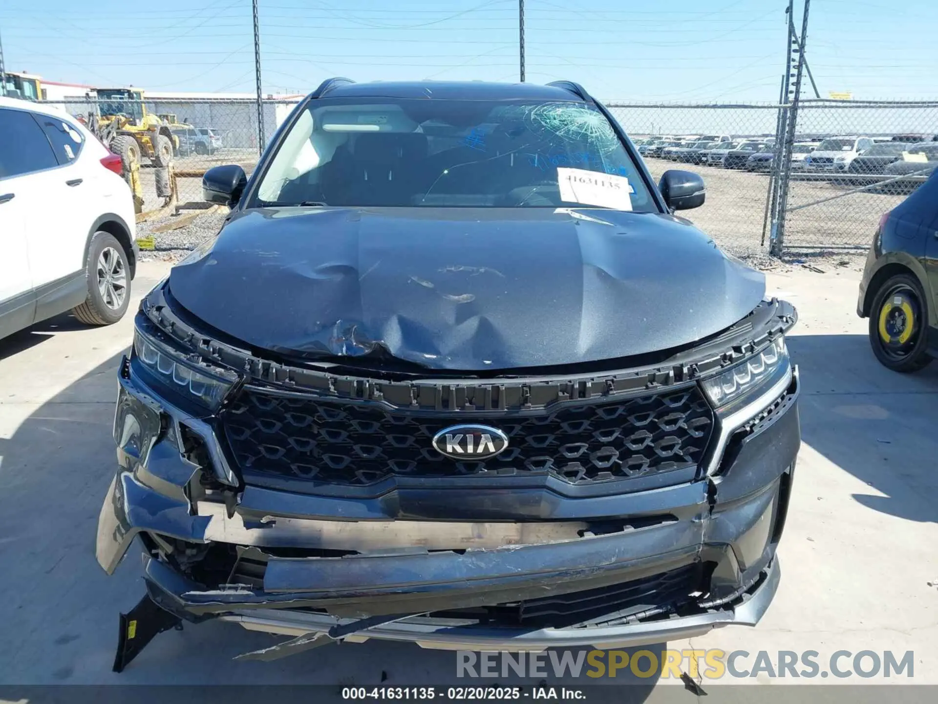 12 Photograph of a damaged car 5XYRL4LC4MG045731 KIA SORENTO 2021