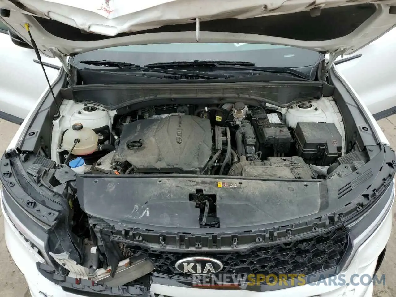13 Photograph of a damaged car 5XYRL4LC4MG066708 KIA SORENTO 2021
