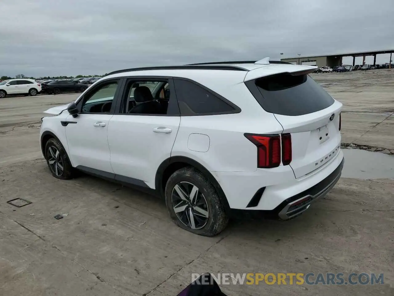 2 Photograph of a damaged car 5XYRL4LC4MG066708 KIA SORENTO 2021