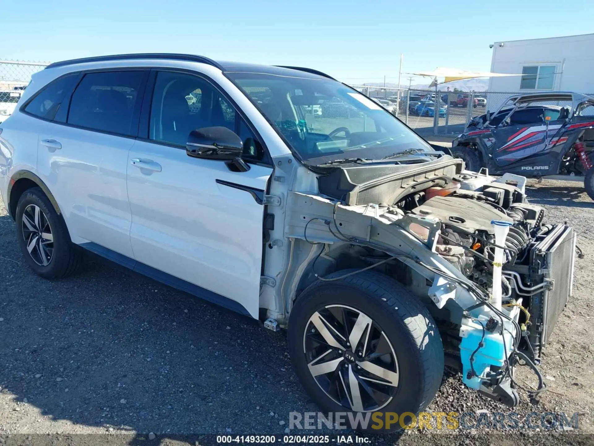 1 Photograph of a damaged car 5XYRL4LC6MG069576 KIA SORENTO 2021