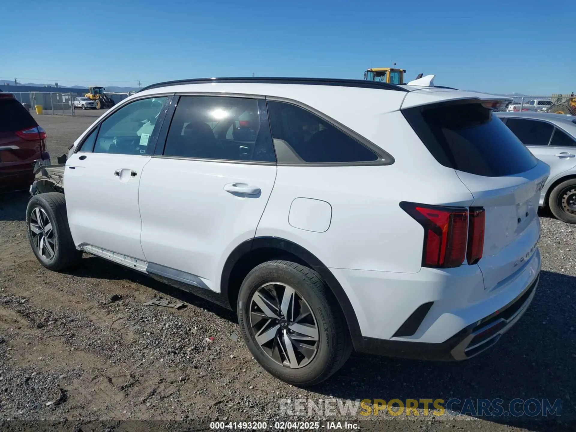 3 Photograph of a damaged car 5XYRL4LC6MG069576 KIA SORENTO 2021