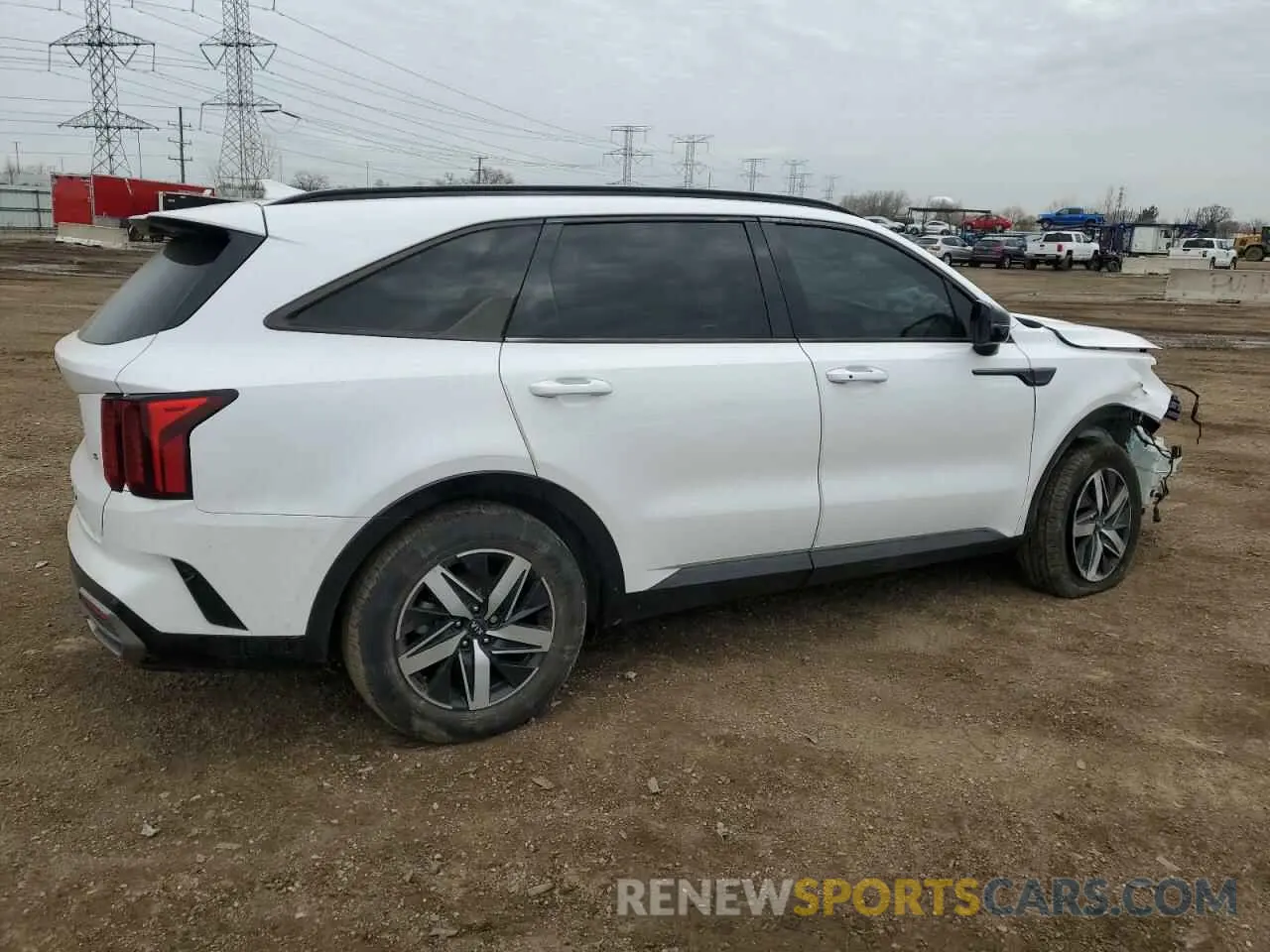 3 Photograph of a damaged car 5XYRL4LC7MG001125 KIA SORENTO 2021