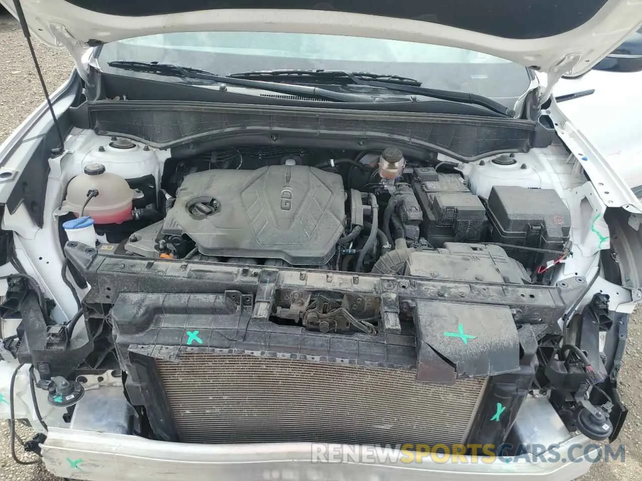 12 Photograph of a damaged car 5XYRL4LC8MG008357 KIA SORENTO 2021