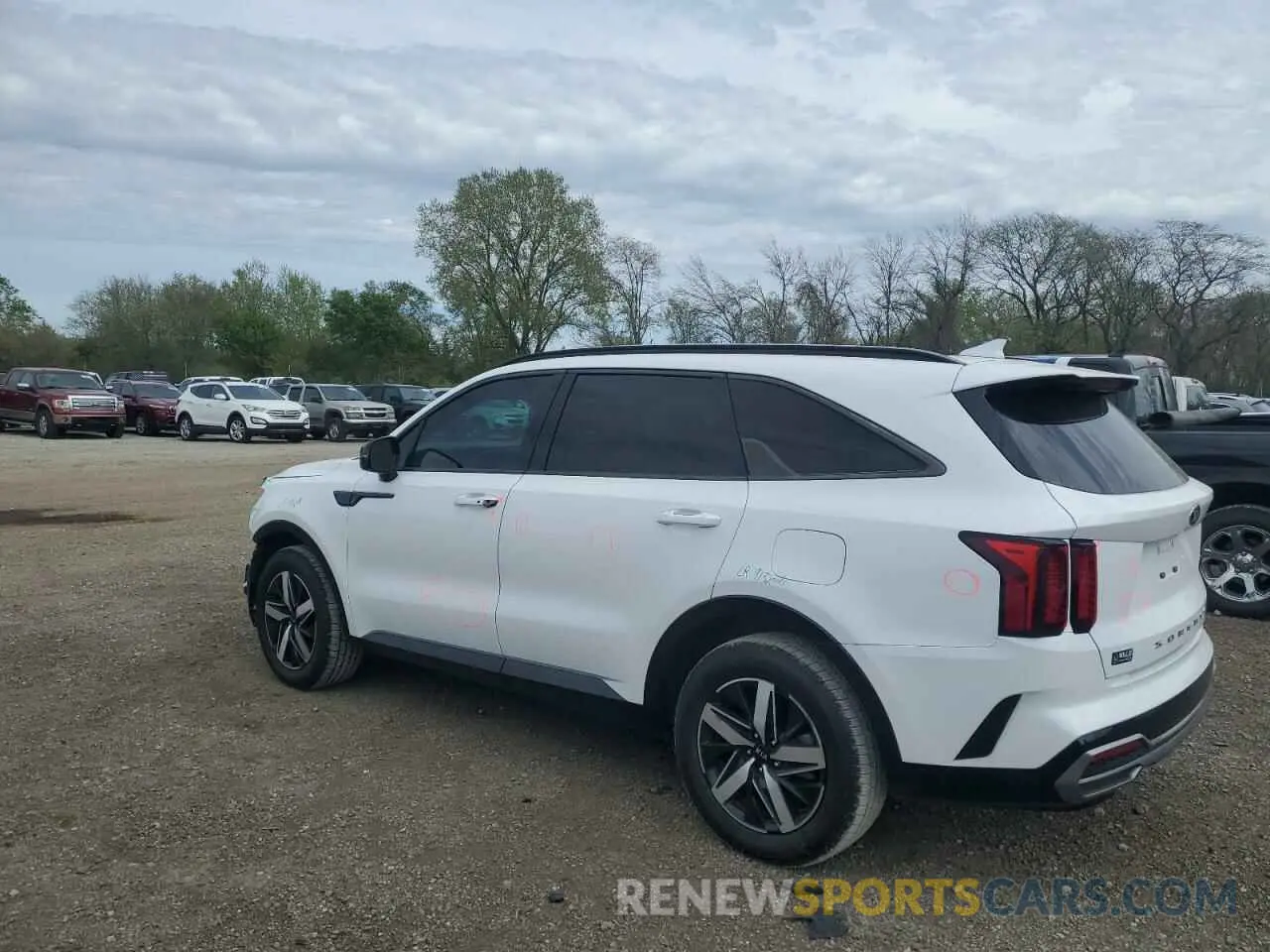 2 Photograph of a damaged car 5XYRL4LC8MG008357 KIA SORENTO 2021