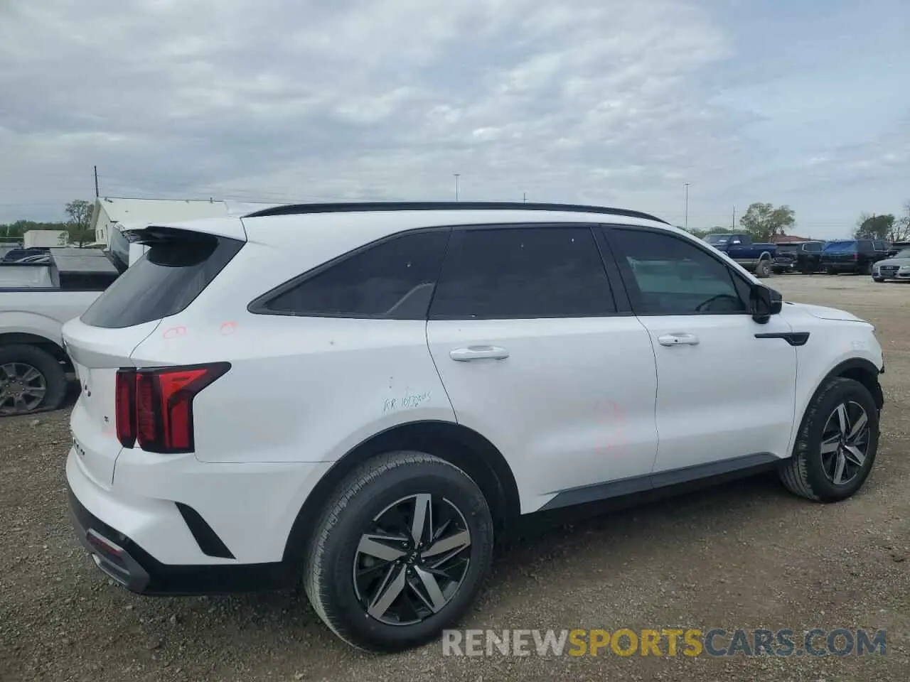 3 Photograph of a damaged car 5XYRL4LC8MG008357 KIA SORENTO 2021