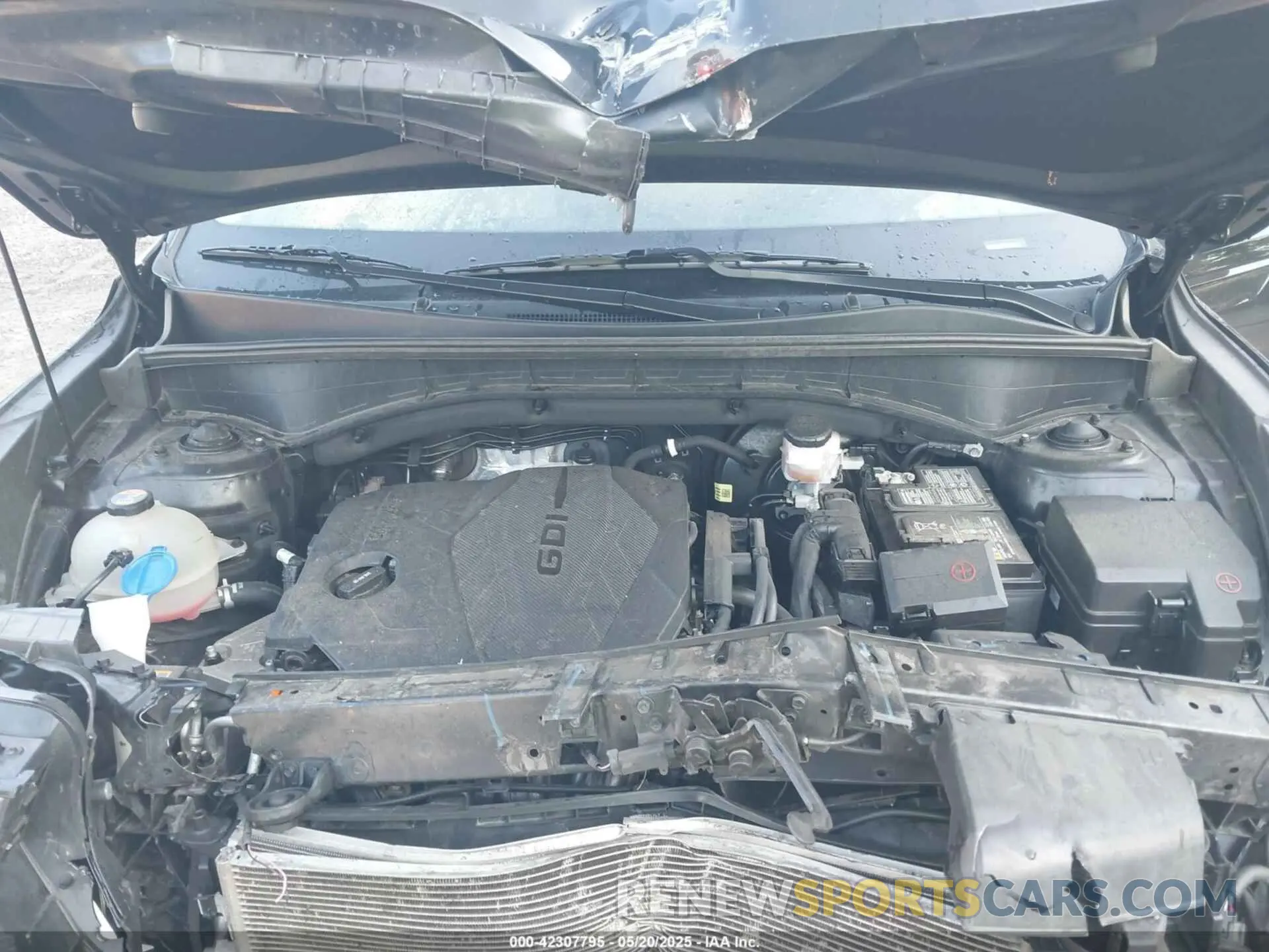10 Photograph of a damaged car 5XYRL4LC9MG054778 KIA SORENTO 2021