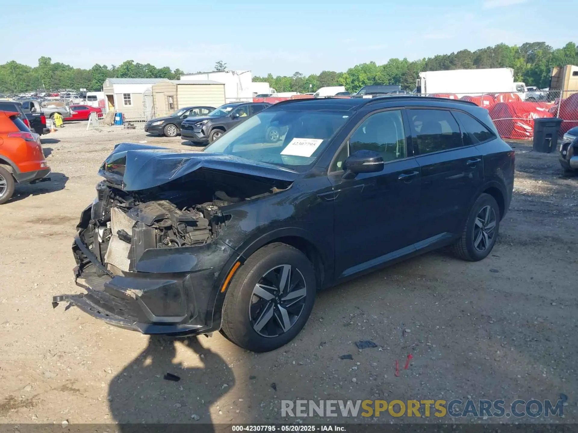2 Photograph of a damaged car 5XYRL4LC9MG054778 KIA SORENTO 2021
