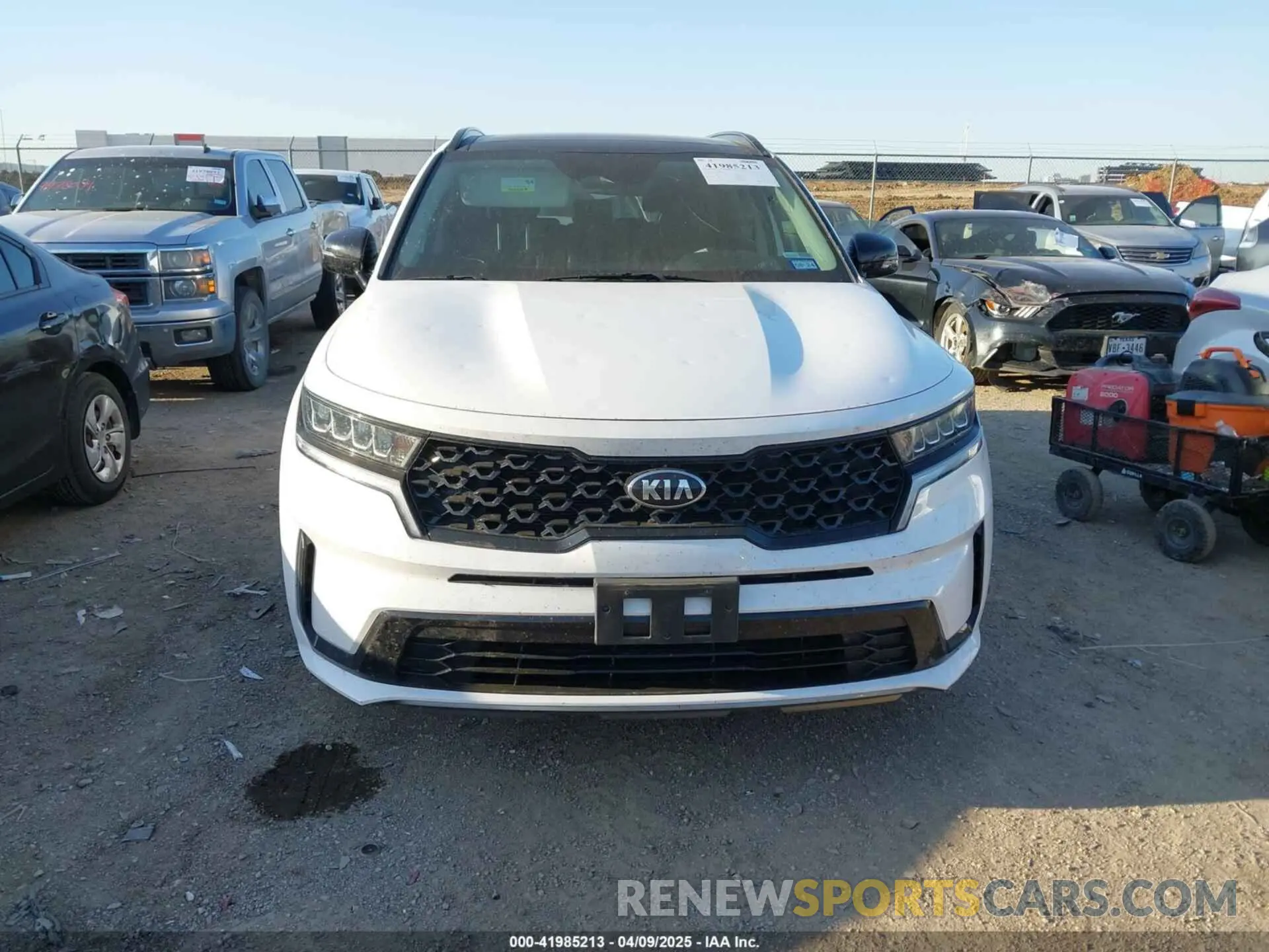 12 Photograph of a damaged car 5XYRL4LCXMG006027 KIA SORENTO 2021