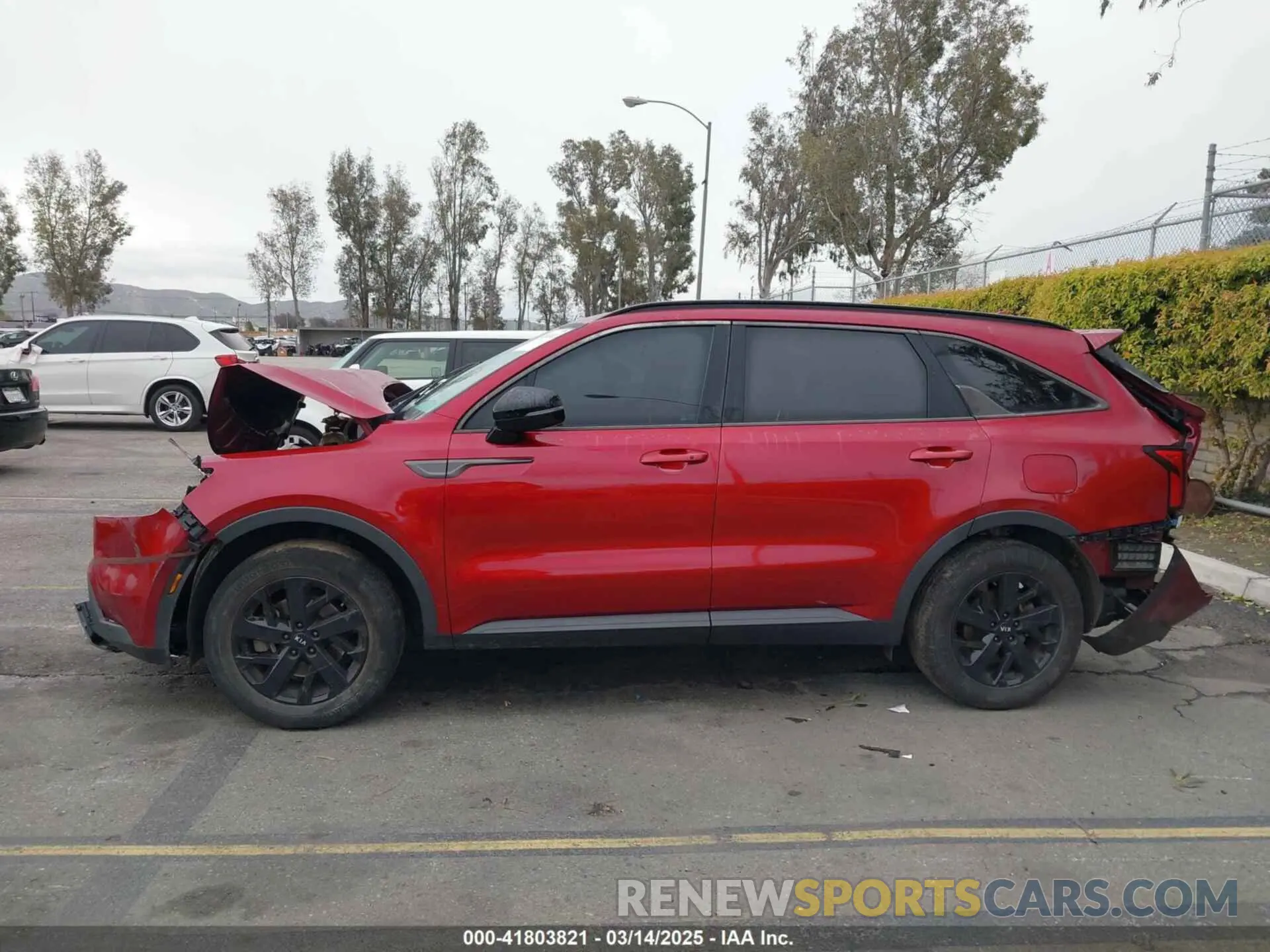 13 Photograph of a damaged car 5XYRLDLC2MG005454 KIA SORENTO 2021
