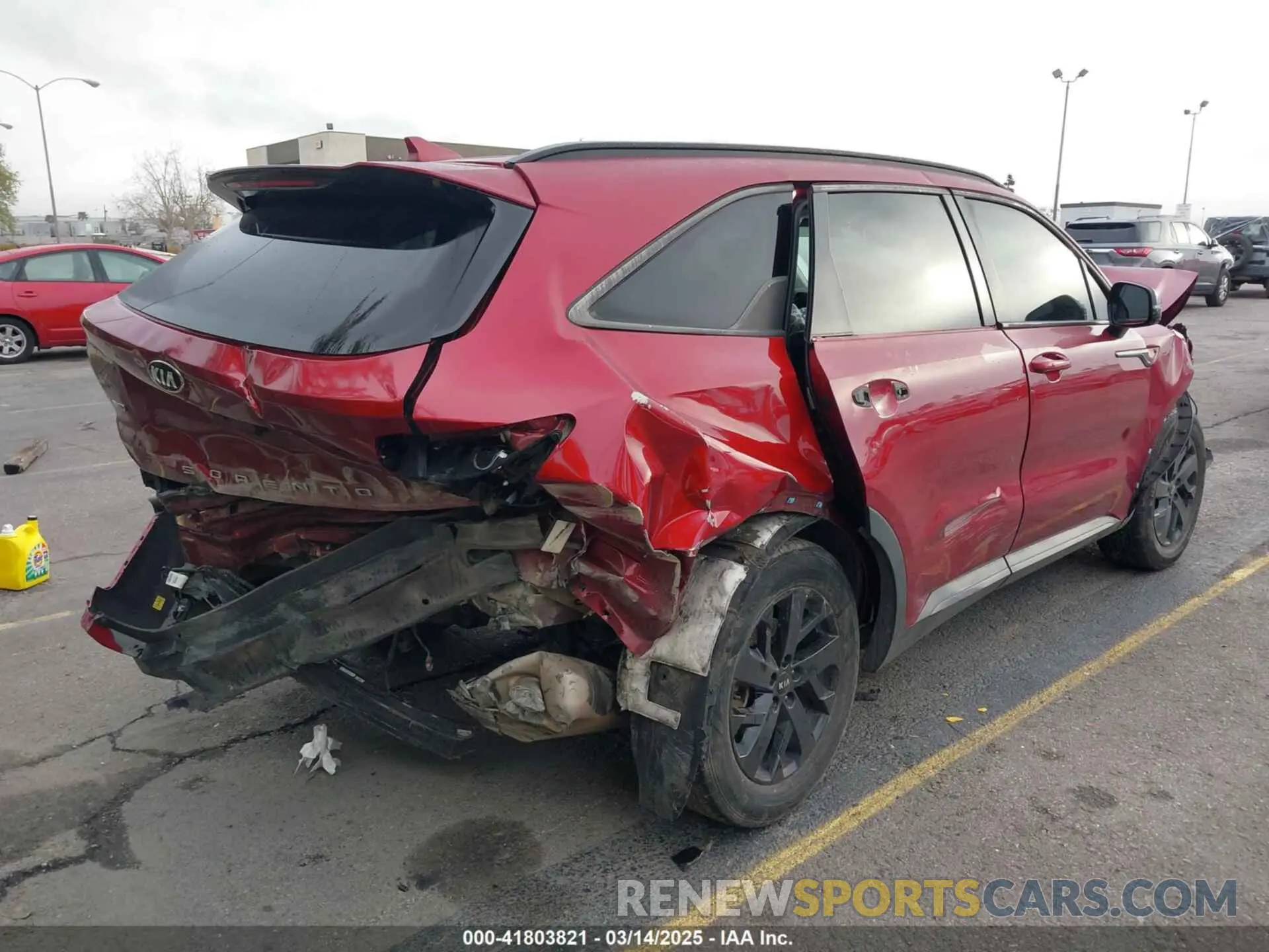 4 Photograph of a damaged car 5XYRLDLC2MG005454 KIA SORENTO 2021