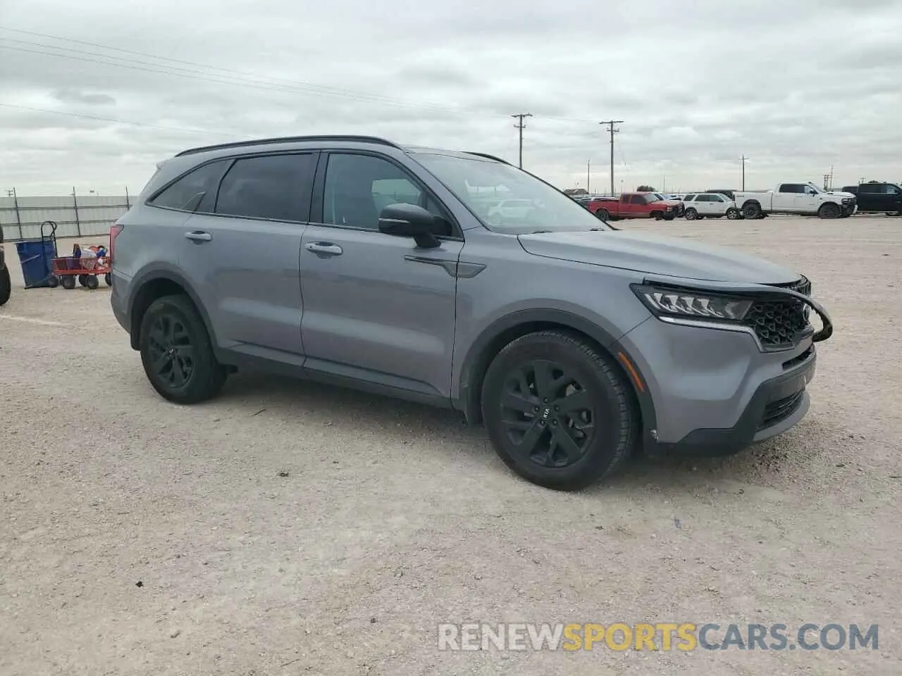4 Photograph of a damaged car 5XYRLDLC2MG026515 KIA SORENTO 2021