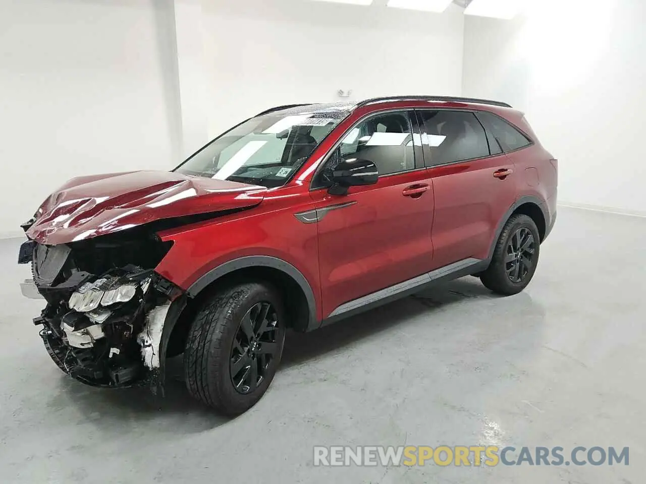 1 Photograph of a damaged car 5XYRLDLC4MG003057 KIA SORENTO 2021