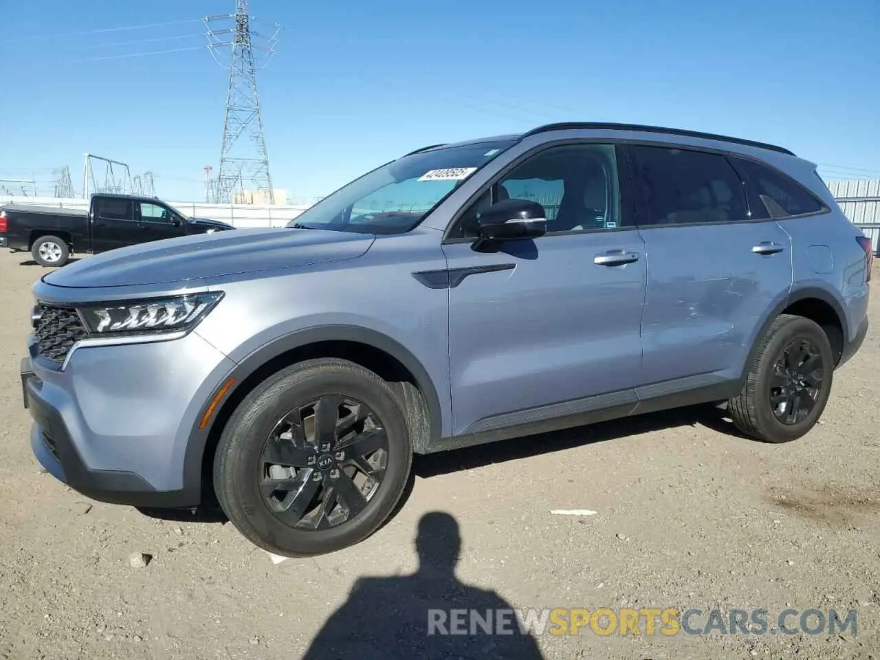 1 Photograph of a damaged car 5XYRLDLC4MG013233 KIA SORENTO 2021