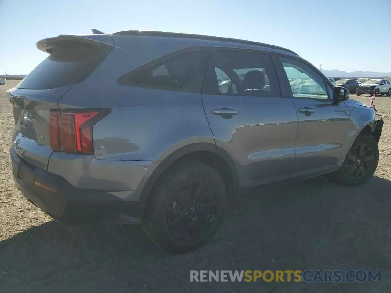 3 Photograph of a damaged car 5XYRLDLC4MG013233 KIA SORENTO 2021