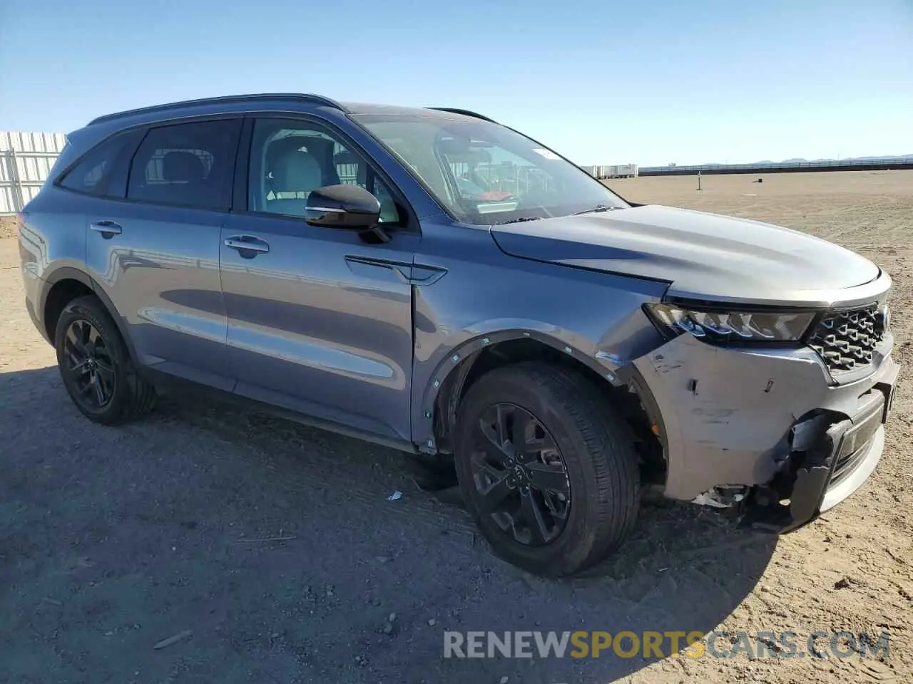 4 Photograph of a damaged car 5XYRLDLC4MG013233 KIA SORENTO 2021