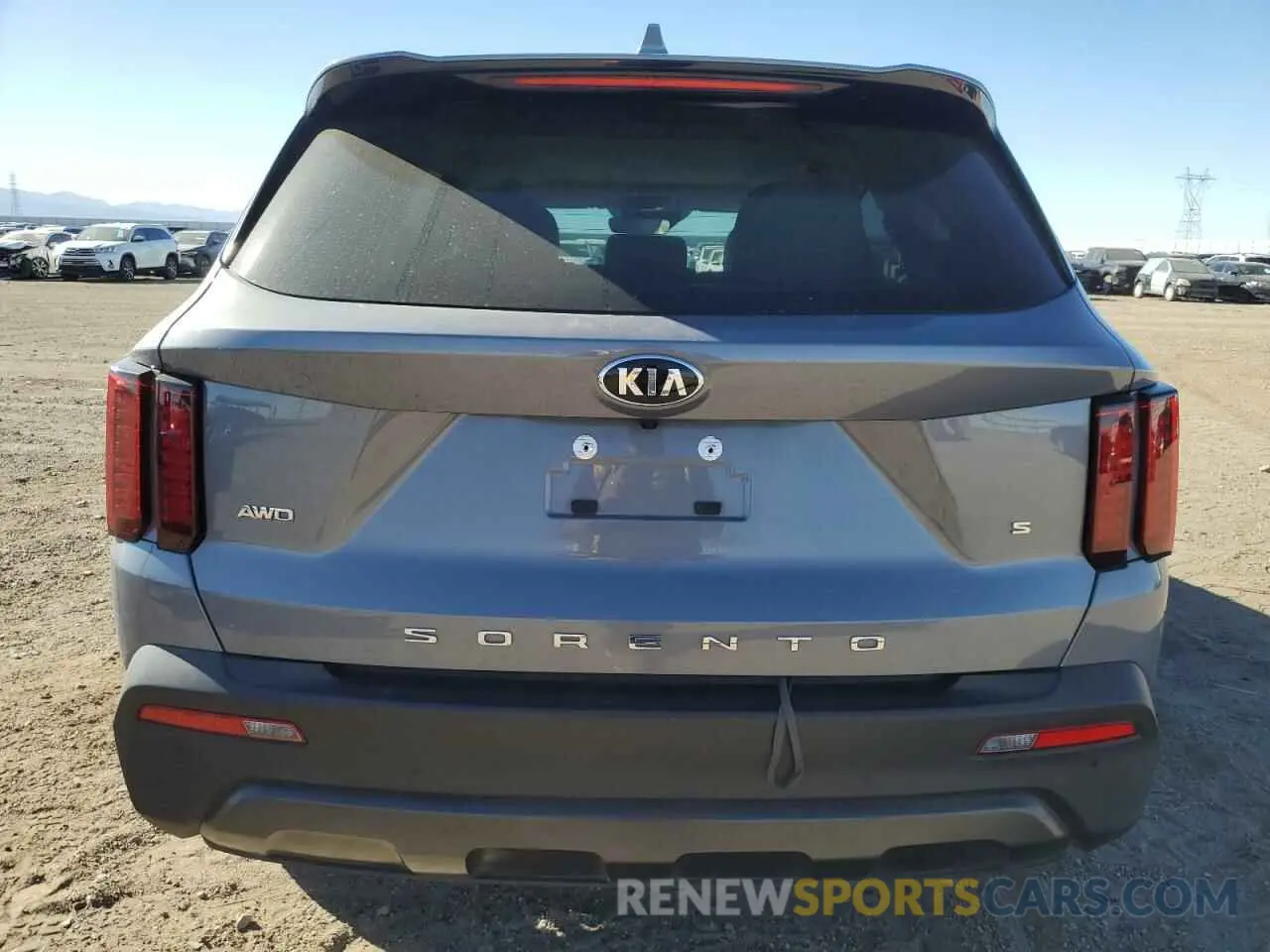6 Photograph of a damaged car 5XYRLDLC4MG013233 KIA SORENTO 2021