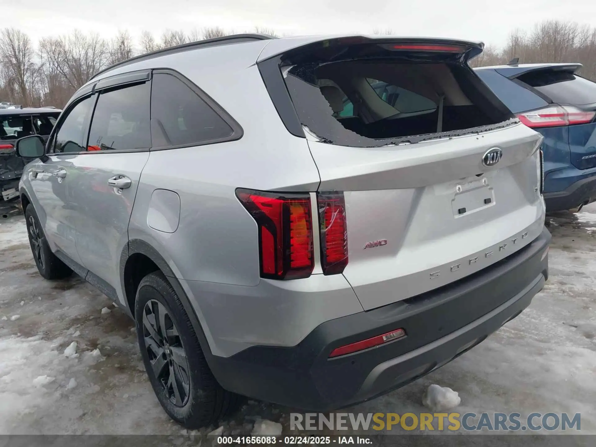 3 Photograph of a damaged car 5XYRLDLC4MG064716 KIA SORENTO 2021