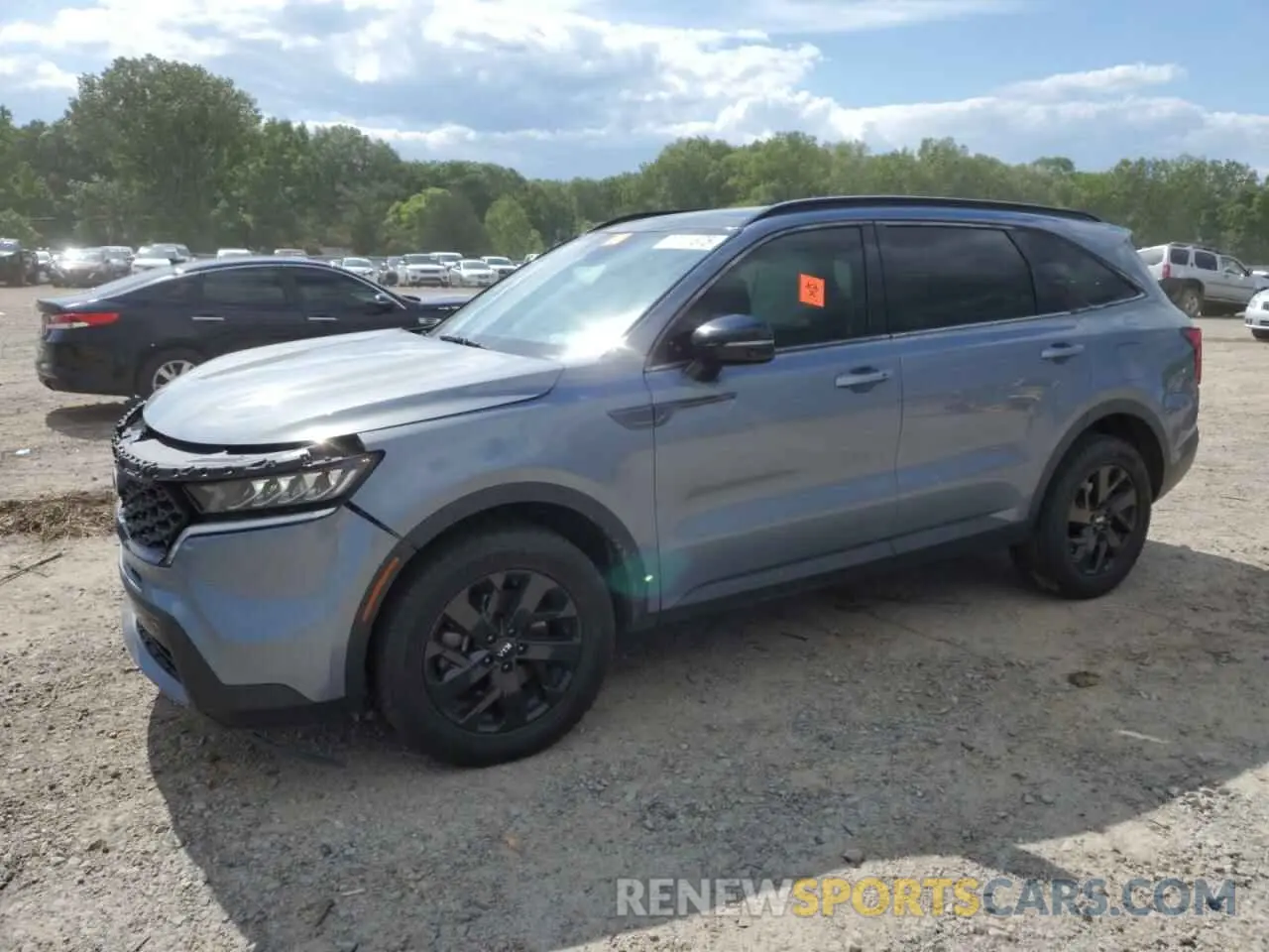 1 Photograph of a damaged car 5XYRLDLC5MG046810 KIA SORENTO 2021