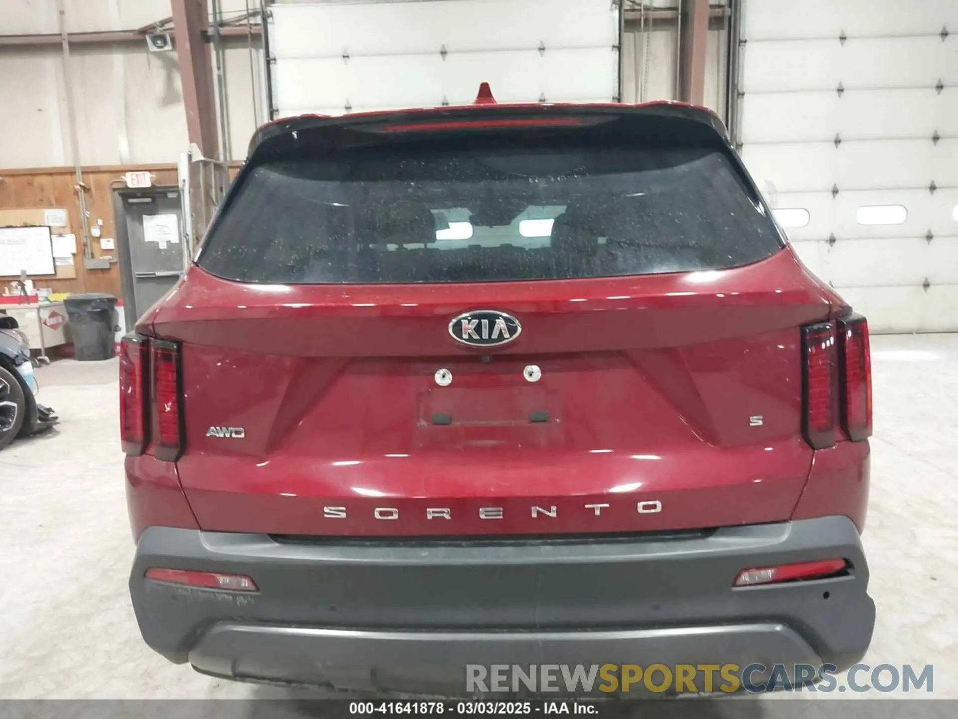 16 Photograph of a damaged car 5XYRLDLC5MG053854 KIA SORENTO 2021