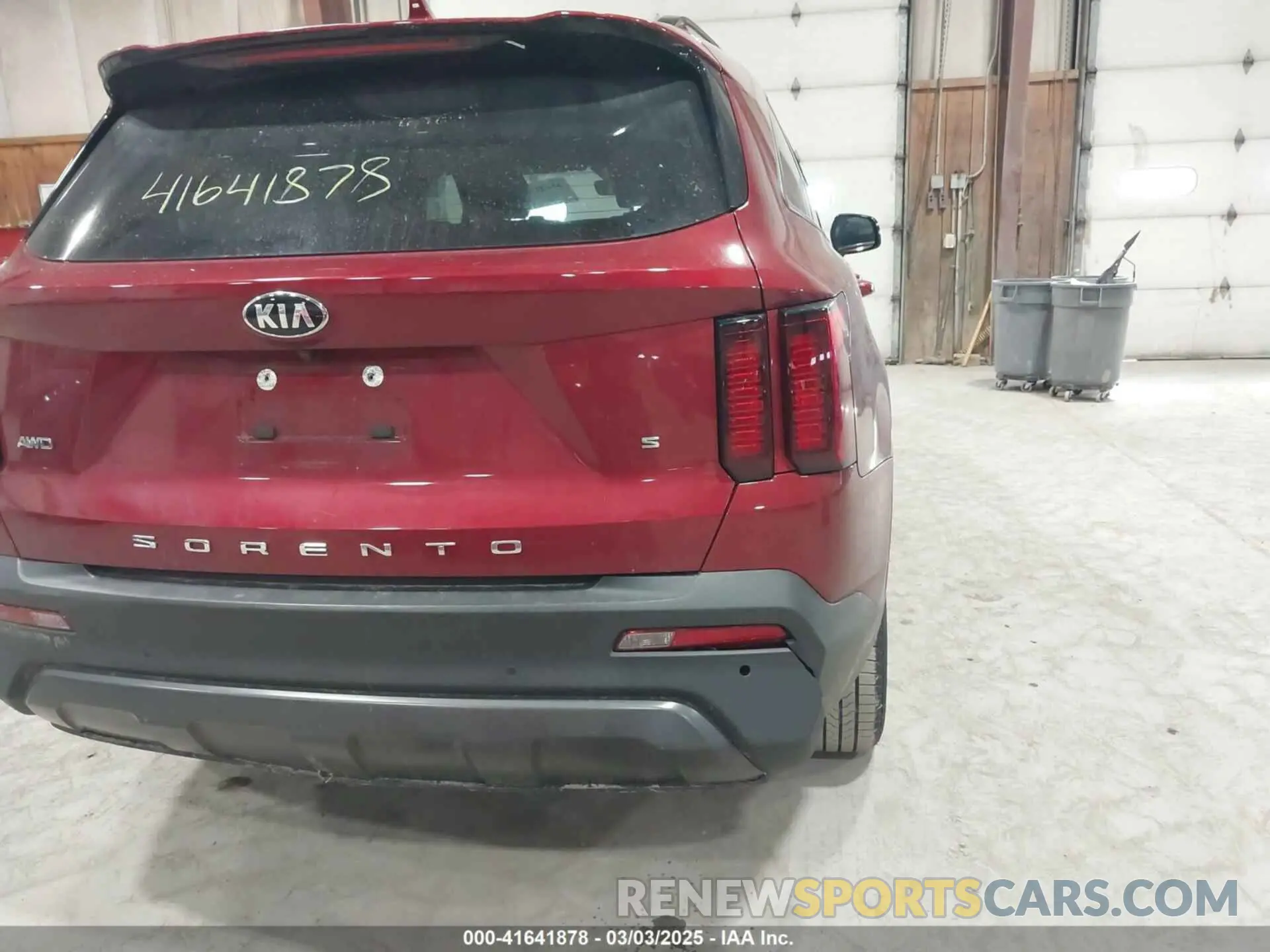 21 Photograph of a damaged car 5XYRLDLC5MG053854 KIA SORENTO 2021
