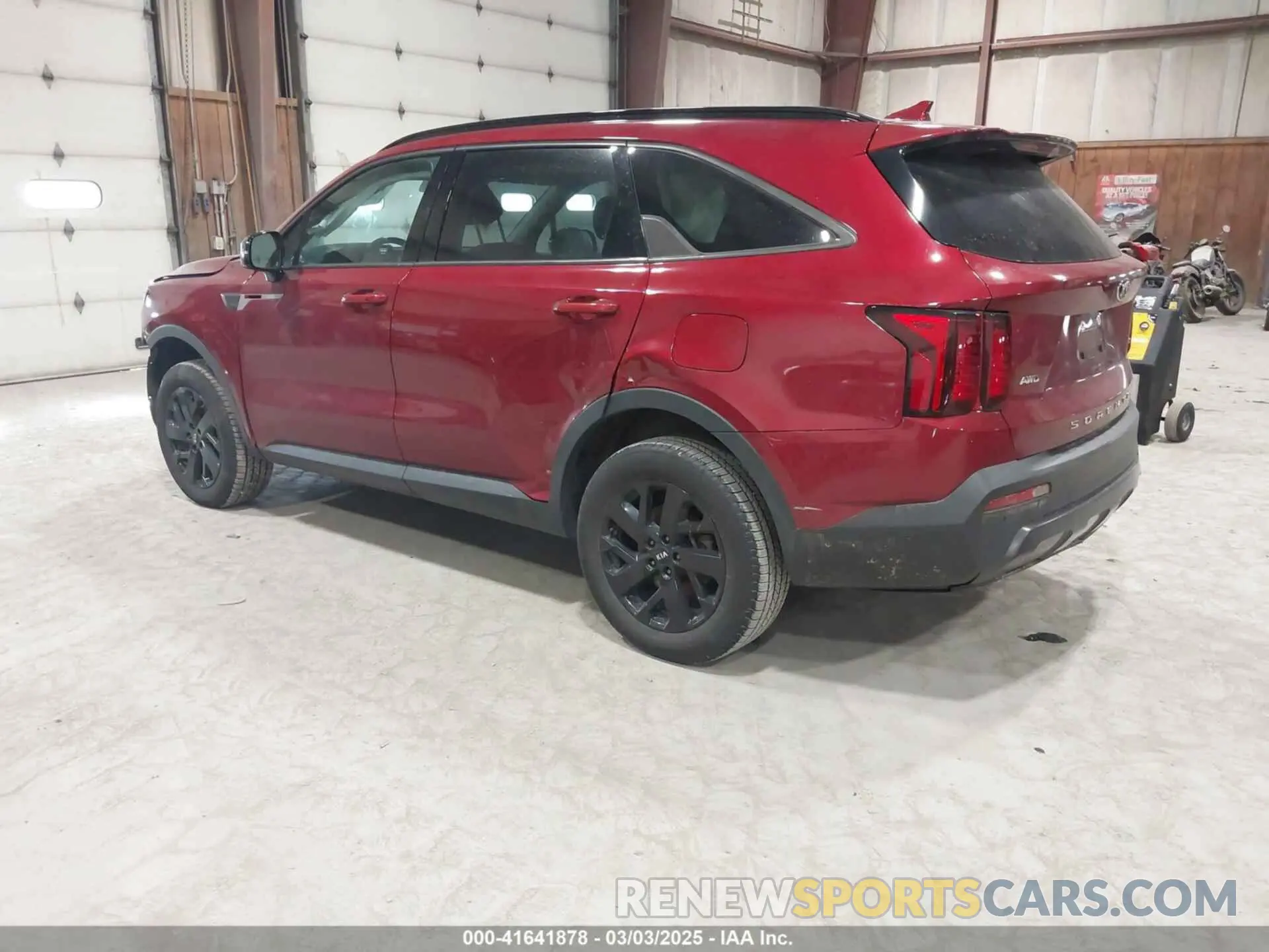 3 Photograph of a damaged car 5XYRLDLC5MG053854 KIA SORENTO 2021